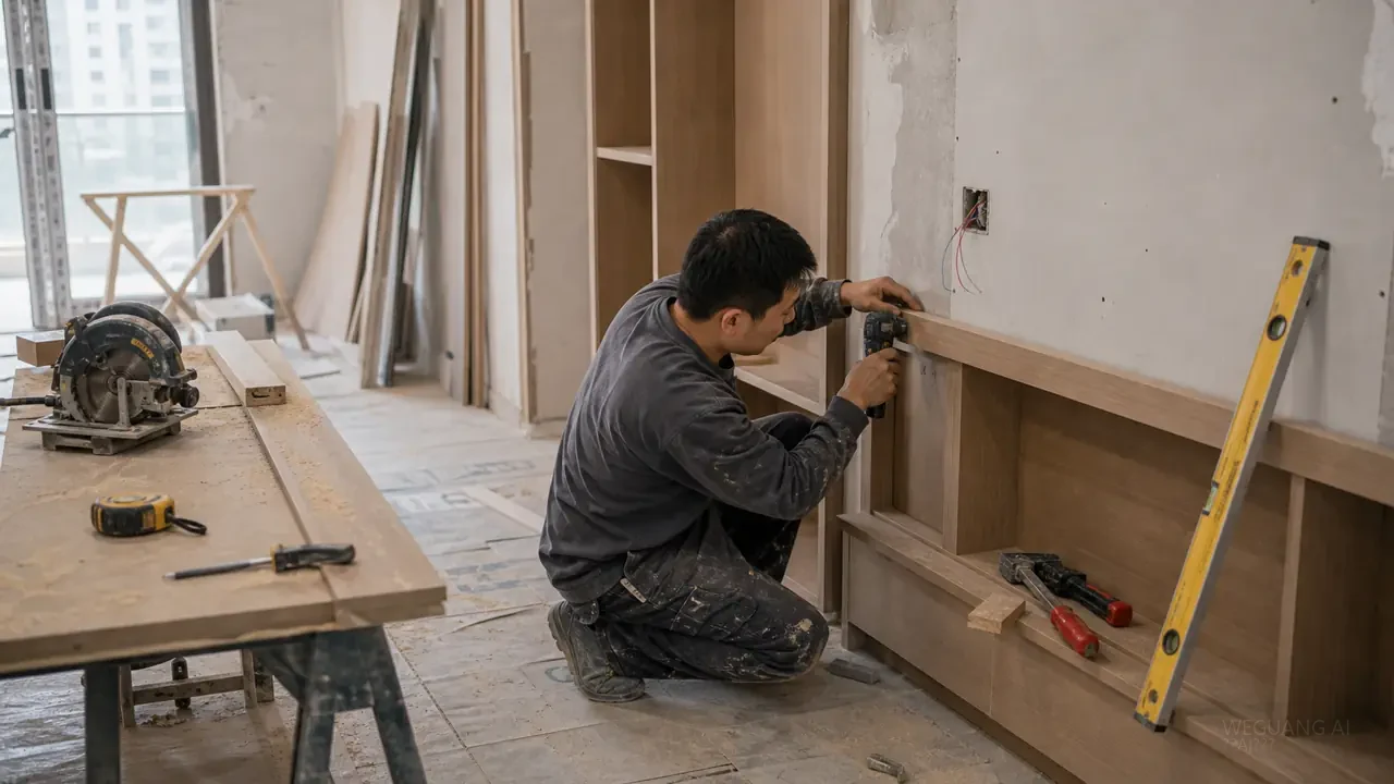 住宅空间硬装与灯光完成效果